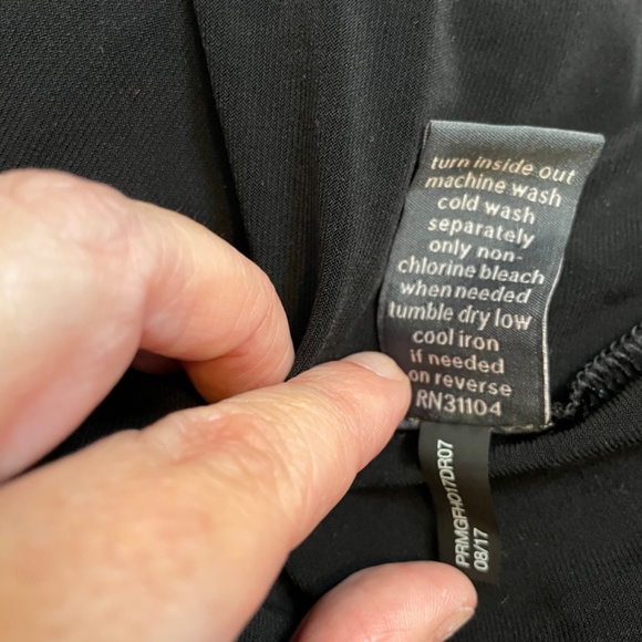 Tropical black burnt-out velvet The Limited Collection dress - Picture 14 of 14